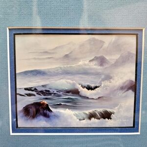 Ocean Waves Art Painting